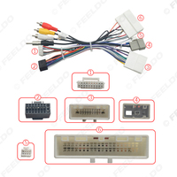 Voiture 16PIN Android Radio Puissance Câble Adaptateur Avec la Boîte de Canbus Pour Nissan Qashqai X-TRAIL (19-22) Audio DVD Lecteur Câblage Harnais
