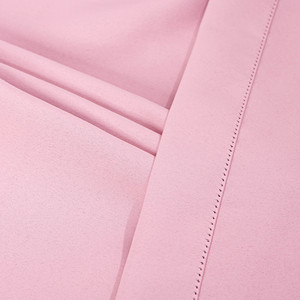Tout nouveau produit rentable 100% polyester revêtement rose couleur porte coulissante <span class=keywords><strong>panneau</strong></span> rideaux pour le confort de la maison - Product Image 5