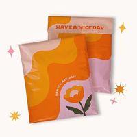 Conception personnalisée Sac d'expédition écologique en poly Enveloppes d'expédition auto-adhésives Sac d'expédition pour vêtements
