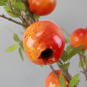 Simulazione di plastica frutta fiore di melograno fiore di decorazioni per la casa a buon mercato - Product Image 6