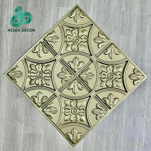 Panel de Pared 3D de PVC para Decoración de Interiores, Estilo Nuevo, Buen Servicio, Precio Económico, 500*500*1mm, Impermeable, Muestra Gratis - Product Image 6