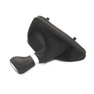 Housse de pommeau de levier de vitesse en cuir, pour Bmw E87, accessoire intérieur de voiture manuelle à 5 ou 6 vitesses - Product Image 4