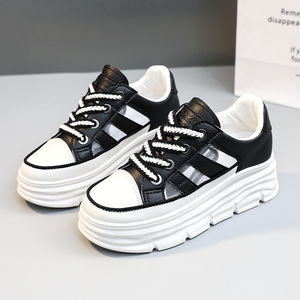 W3606 Zapatos de malla transpirables de verano para mujer al por mayor, con suela gruesa, versátiles y casuales, planos - Product Image 2