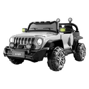 Unisex 12V Batterie betriebene Kinder Elektrisches Aufsitz auto Lizenziertes Kinder fernbedienung spielzeug 4 Kunststoff räder 2 Sitze für Babys - Product Image 1