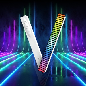 Luz LED para Camioneta, RGB, Control por Sonido, Metálica, Control por Aplicación, Reconocimiento de Ritmo, Luz RGB con Audio, LED RGBIC, Lámpara de Ritmo Musical para Auto - Product Image 2