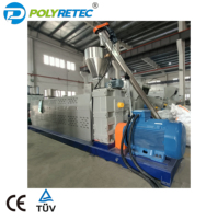 Ligne de granulation de recyclage de flocons de PP, PE, HDPE à une ou deux étapes