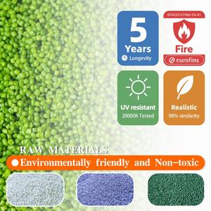 Ruopei PZD-1-63-12 tuyết tùng Cone Tree topiary cỏ nhân tạo & hoa cây bụi bụi mặt đất Spike thân thiện với môi ngoài trời trong nhà trang trí nội thất - Product Image 5