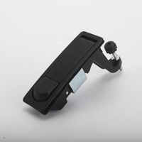 Serrure de panneau électrique MS606-2, verrou de compression à bouton-poussoir pour équipement électrique, loquet à déclenchement encastré, verrou de panneau plat