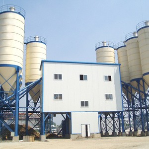 Planta Mezcladora de Concreto Fija Eléctrica Duradera de 120 m³/h con Mezclador de Doble Eje, Motor, PLC y Rodamientos Incluidos - Product Image 5