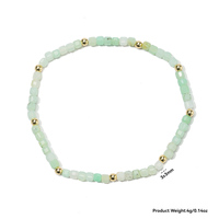 Perles de tourmaline arc-en-ciel naturelle, pierres précieuses authentiques, cristaux de guérison, bijoux chakra, perles cubiques facettées, bracelets 3x3mm