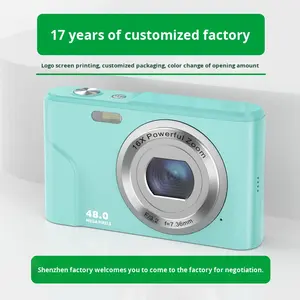 Appareil photo numérique <span class=keywords><strong>reflex</strong></span> numérique compact HOMI DC311L-<span class=keywords><strong>AF</strong></span> CMOS 4K haute définition avec zoom optique 7x et capture de sourire pour enfants et usage domestique - Product Image 2