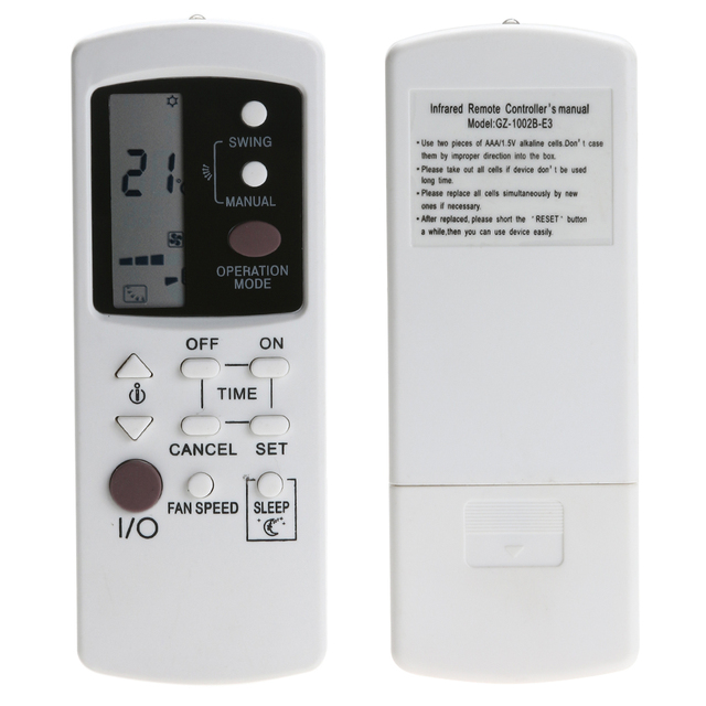 GZ-1002B-E3 AC Remote Control for Galanz GZ-1002B-E1 GZ-1002B-E3 GZ01-BEJ0-000 GZ 1002B E1 Air Conditioner Fernbedienung