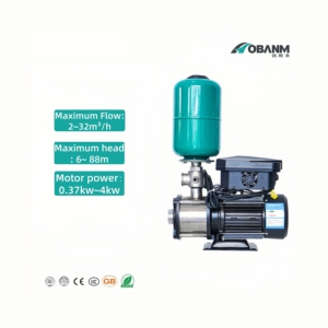 Bomba de Agua Centrífuga Multietapa Horizontal <span class=keywords><strong>CHM</strong></span>, 2~32m/h, Gran Caudal, 6~88m de Alta Presión, 0.37~4kw, Multipropósito - Product Image 1