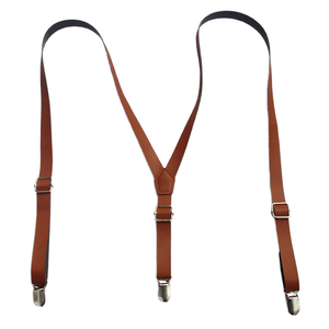 <span class=keywords><strong>Tirantes</strong></span> de Traje Ajustables de Alta Calidad para Hombre Adulto <span class=keywords><strong>con</strong></span> Cuatro Clips Metálicos, Material de Cuero y Algodón, Regalo - Product Image 6