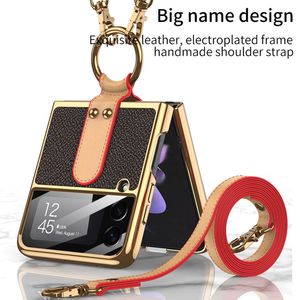 Bán Buôn Nhà Máy Của Thiết Kế Mới Chống-Mùa Thu PC Điện Thoại Di Động Trường Hợp Dây Đeo Chuỗi Bảo Vệ Cho <span class=keywords><strong>Samsung</strong></span> Cho Galaxy Z Lật 5 Cho Iphone - Product Image 4