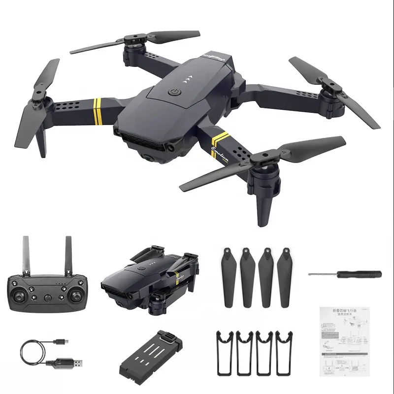 Newest Designed E58 Mini Drone With 1080p 4K Dual Camara