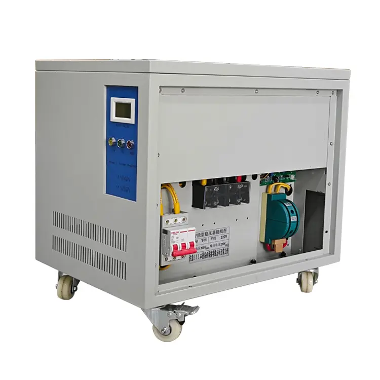 220v single phase ac voltage regulator avr automatic voltage stabilizer 20kva 10kva 30kva 50kva servo motor