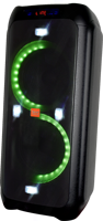 Haut-parleur audio sans fil professionnel 2025 pour karaoké, sur pied, 3 voies, double 8 pouces, avec tweeter mobile, Bluetooth, DJ PRO, LED et radio FM