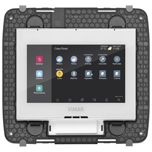 Panneau de commande intelligent pour maison connectée Vimar Touch Screen Domotico IP 4.3 PoE 8M - Product Image 1