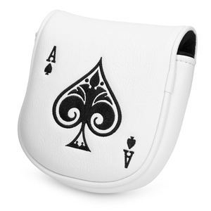 Factory Wholesale Golf Club <b>Headcover</b> Poker Magnet <b>Putter</b> Cover Custom Logo Golf Headcovers Pu Leather - Product Image 1