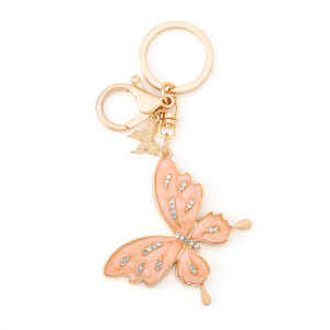 Kim cương bướm Keyring Boutique động vật Keychain thời trang pha lê nữ thanh lịch Túi Xách Ba lô mặt dây chuyền <span class=keywords><strong>keyholder</strong></span> - Product Image 6