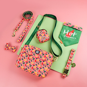 MIDEPET Correa de perro de lujo con clip de rana de liberación rápida de nailon para el Día de San Valentín Año Nuevo y otras ocasiones de regalo - Product Image 1