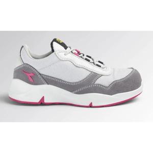 DIADORA UTILITY-701,179903-D0459/42 Zapatos DE SEGURIDAD gris de corte bajo en piel dividida, piel de becerro plena flor y malla S1PL FO SR ESD - Product Image 1