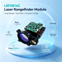 Module télémètre laser longue portée 1535 nm NATO 8 km, léger (58 g), classe 1, pour cardan EO/IR de drone
