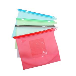 Sac de conservation alimentaire réutilisable en silicone, qualité professionnelle, anti-fuite, non toxique, sans BPA, personnalisable en gros - Product Image 2