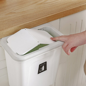 <span class=keywords><strong>Poubelle</strong></span> murale en plastique OEM pour <span class=keywords><strong>armoire</strong></span> de <span class=keywords><strong>cuisine</strong></span> déchets épluchures de fruits paniers de collecte de légumes <span class=keywords><strong>poubelle</strong></span> de stockage suspendue - Product Image 4