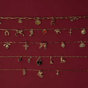 Moda insectos animales ángeles diseño DIY collar pulsera pequeño colgante chapado en oro Acero inoxidable encanto colgantes - Product Image 3