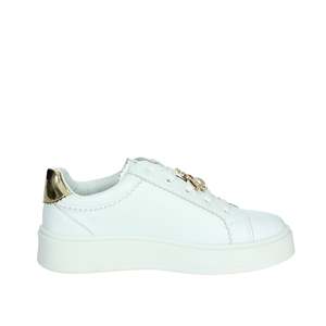 Sneakers Gaelle Paris Bianco Oro per Ragazze Junior - Product Image 4