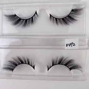 ขนตาปลอมแบบ Cat Eye ขนตาฟ็อกซ์ธรรมชาติ แบบเส้นๆ งอนเด้ง ขนตาปลอมแบบ 3 มิติ ขนสังเคราะห์ นุ่มเป็นธรรมชาติ ขนาด 15-25 มม. 25-30 มม. - Product Image 2