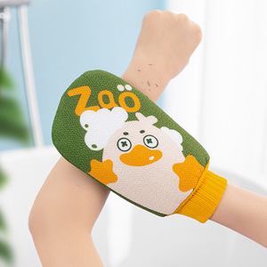Gants <span class=keywords><strong>de</strong></span> bain double face dessin animé boule <span class=keywords><strong>de</strong></span> bain exfoliante forte gommage peau non dommageable fleur en <span class=keywords><strong>plastique</strong></span> bain fournitures <span class=keywords><strong>de</strong></span> <span class=keywords><strong>toilette</strong></span> - Product Image 3