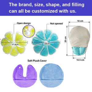 BingFan Гидрогелевая охлаждающая Подушка и пакет для грудного льда снимает боль и отек для кормящих мам с помощью многоразовой холодной/горячей терапии - Product Image 5