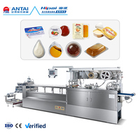 Machines d'emballage alimentaire multifonctions écologiques, machine d'emballage sous blister pour confiture, beurre, vinaigrette et sirop liquide 10,8 KW