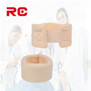 Collier cervical confortable pour une utilisation de jour comme de nuit, attelle de soutien cervical en mousse pelucheuse avec housse en coton pour dormir et activités quotidiennes - Product Image 3