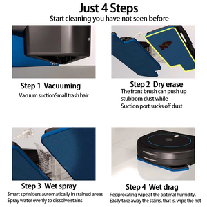 HOBOT LEGEE 688, aplicación <span class=keywords><strong>de</strong></span> teléfono inteligente, aspiradora robótica húmeda y seca, Robot para fregar, barrido con tanque <span class=keywords><strong>de</strong></span> agua <span class=keywords><strong>de</strong></span> carga automática Lidar - Product Image 4