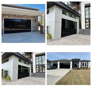 <span class=keywords><strong>Porte</strong></span> <span class=keywords><strong>de</strong></span> <span class=keywords><strong>garage</strong></span> automatique moderne à vue panoramique en verre, isolée, <span class=keywords><strong>motorisée</strong></span>, pour usage commercial, petite taille, extérieure, pour résidentiel - Product Image 2