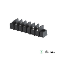 Connecteurs de barrière KEFA KF65S-11 600V 30A en cuivre nickelé, conducteur 18-10AWG, pas de 10 mm, 2-24 pôles, section transversale de 4,0 mm