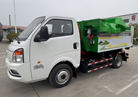 Camion compacteur de déchets électrique pur 4x2 automatique personnalisé pour le transport de déchets de construction et le nettoyage des routes urbaines