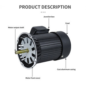 Moteur de ventilateur de dissipation thermique rotatif en cuivre pur pour chaudière à souder par refusion - Product Image 2