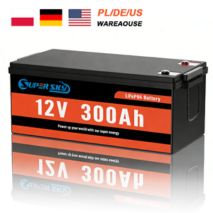 Batería Solar Lifepo4 con Bluetooth, IP65, 12v 24v, Paquete de Baterías de Iones de Litio de 100ah 200ah 300ah, Paquete de Baterías Lifepo4 - Product Image 1