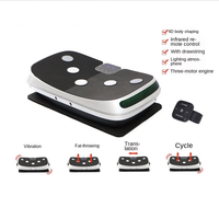Agitateur de graisse à vibration verticale 4D Machine de mise en forme du corps à domicile de type électromagnétique pour l'exercice de perte de poids