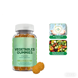 Suplementos de Gomitas de Vegetales al por Mayor, Promueven una Digestión Saludable, Sabor Natural, Suplemento Dietético para Recién Nacidos y Mujeres Embarazadas - Product Image 1