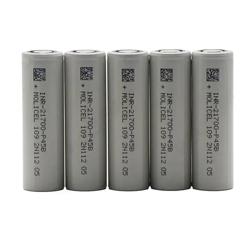 Bateria de íon de lítio inr21700-P42 original autêntica inr21700-P42 Molicel P42A 4200mah 45A inr21700-P45B 4500mah 21700 Molicel inr21700 P45B