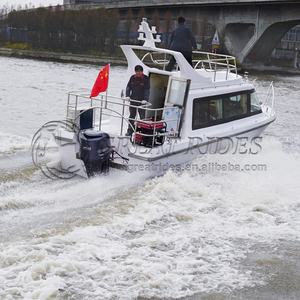 Fabricante Nuevo diseño Barcos más baratos Yate de lujo de alta calidad 31.2Ft 18 Barco de velocidad de pasajeros con cabina - Product Image 4