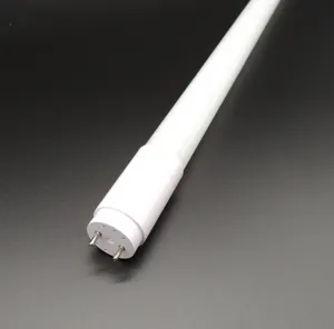 Led Tubes T8 Top Grade Single-ended Input Way AC175-265V 100lm/w CRI80 PF0.9 18W 22W 1200MM 6500k LED T8 Glass Tube With CE Certificate