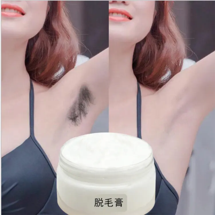 Korea Gladde Arm Onderarm Body Ontharing Lotion Crème Body Hair Verwijderen Lotion Crème Permanente Bodylotion Cream