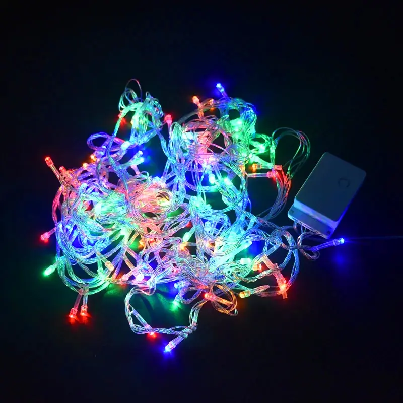 Holiday Outdoor 100 Led String Lights 10m 220v 110v Christmas Xmas Wedding Party Decorations Garland Lighting Christmas Light